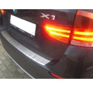 Накладка на задний бампер BMW X1 09-12