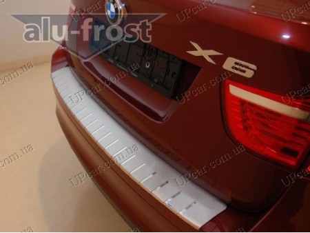 Накладка на задний бампер BMW X6 E71 08-14