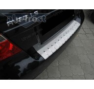 Накладка на задний бампер Chevrolet Aveo 05-11