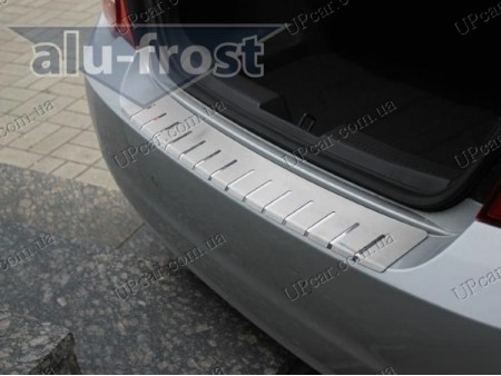 Накладка на задний бампер Chevrolet Aveo 3 12-