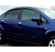 Ветровики Fiat Linea 07-