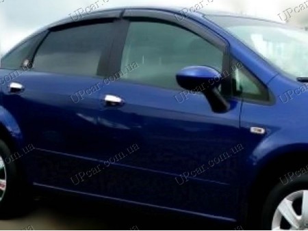 Ветровики Fiat Linea 07-