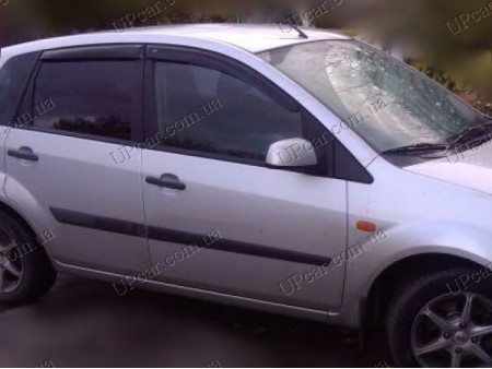 Ветровики Ford Fiesta 5 01-08 5дверей