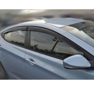 Ветровики Hyundai Elantra 5 10-