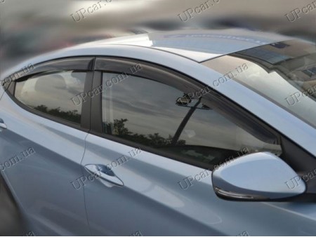 Ветровики Hyundai Elantra 5 10-