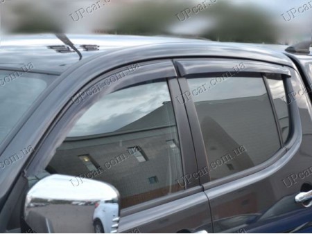 Ветровики Mitsubishi L200 06-