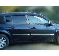 Ветровики Renault Megane 2 02-08 хетчбек 5дверей
