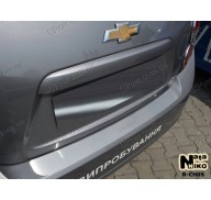 Накладка на бампер Chevrolet Aveo 3 12- хетчбек 5дверей