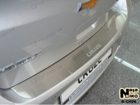 Накладка на бампер Chevrolet Cruze 08-
