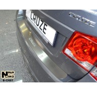 Накладка на бампер Chevrolet Cruze хетчбек 11-