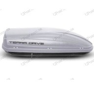 Бокс на крышу автомобиля серый Terra Drive 440 л