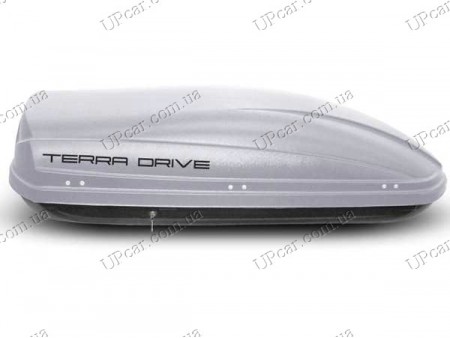 Бокс на крышу автомобиля серый Terra Drive 440 л
