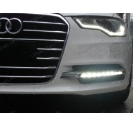 Дневные ходовые огни Audi A6 11-