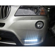 Дневные ходовые огни BMW X3 10-