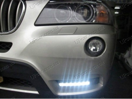 Дневные ходовые огни BMW X3 10-