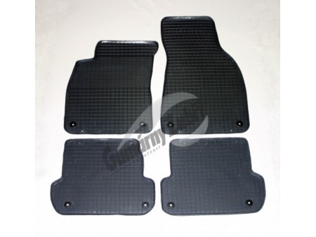 Коврики резиновые в салон Audi A4 00-04