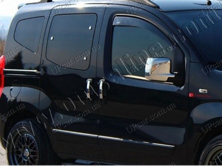 Молдинги под сдвижную дверь Citroen Nemo 07- 2шт