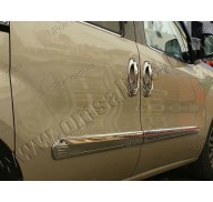 Молдинги на двери Fiat Doblo 2 10- 4шт