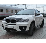 Мухобойка короткая на BMW X5 E70 06-13 темная