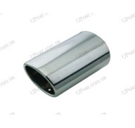 Насадка на глушитель Toyota Land Cruiser 100 98-08 НГ-0013 /d 4x3