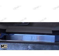 Накладки на пороги BMW X3 03-10
