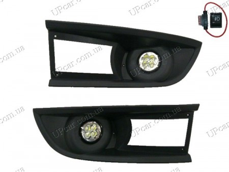 Противотуманки на Ford Transit 06-14 LED