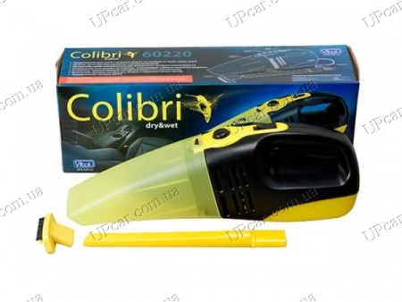 Пылесос для автомобиля Colibri ПС-60220  для сухой чистки, 65W