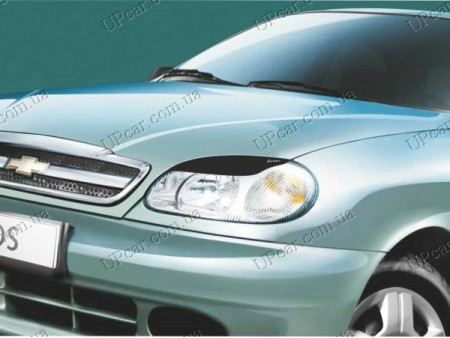 Реснички на фары Daewoo Sens 02- (Spirit)