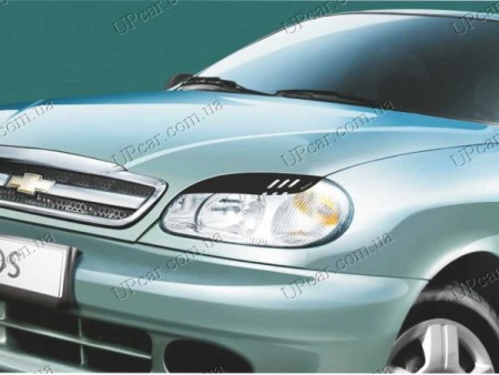 Реснички на фары Daewoo Lanos 96- (Spirit)