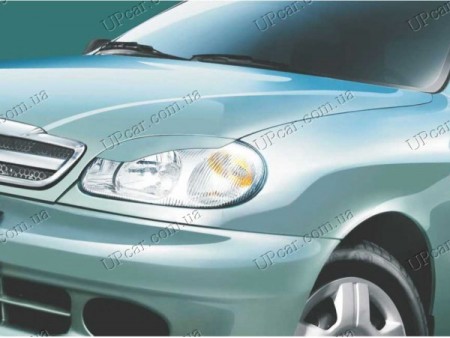 Реснички на фары Daewoo Lanos 96- (Spirit)