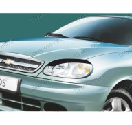 Реснички на фары Daewoo Lanos 96- (Spirit)