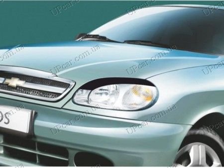 Реснички на фары Daewoo Lanos 96- (Spirit)