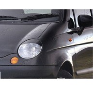 Реснички на фары Daewoo Matiz 98-04 (Spirit)