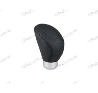 Ручка кпп декоративная F 250132 BK\AX-J2421\ черная кожа