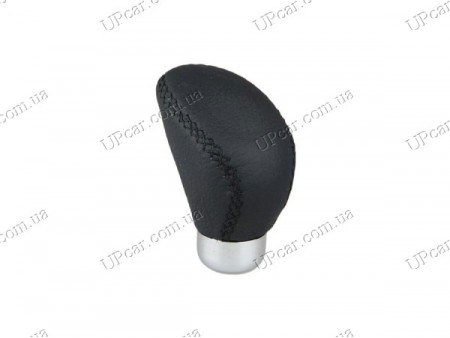 Ручка кпп декоративная F 250132 BK\AX-J2421\ черная кожа