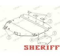 Защита двигателя Audi A4 B5 94-01