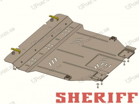 Защита двигателя и кпп Chery M11 08-