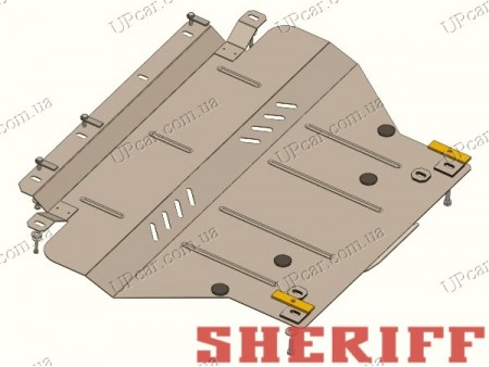 Защита двигателя и кпп Citroen C5 X7 08-