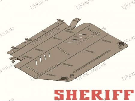 Защита двигателя и кпп Citroen C5 X7 08-