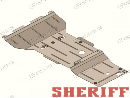 Защита двигателя и кпп Jeep Grand Cherokee 11-