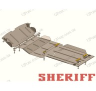 Защита двигателя, КПП и раздатки Mitsubishi Pajero Sport 4 00-08